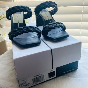 Dolce Vita Paily braided block-heel sandal